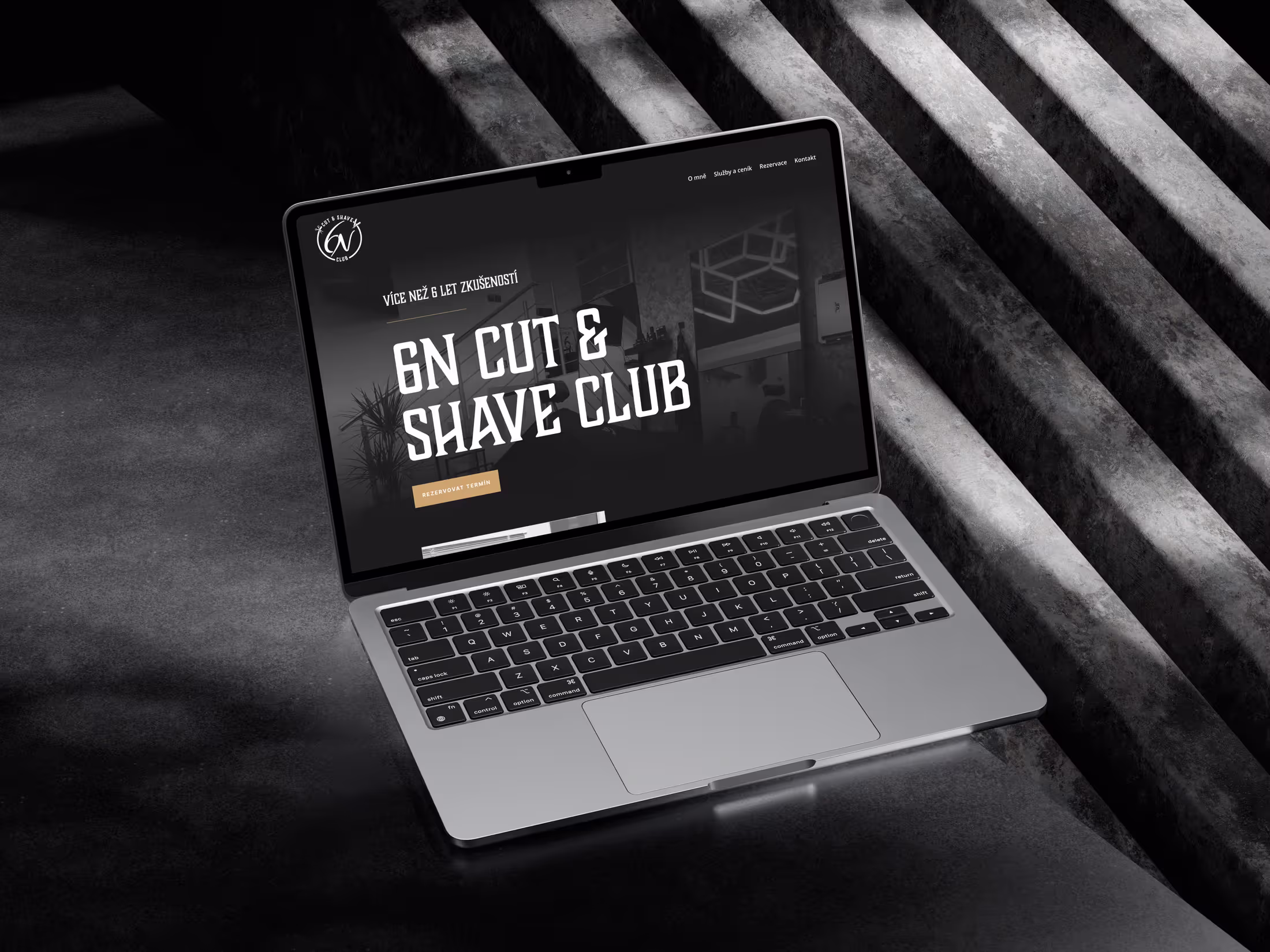 Ukázka práce studia z case study 6N Cut & Shave