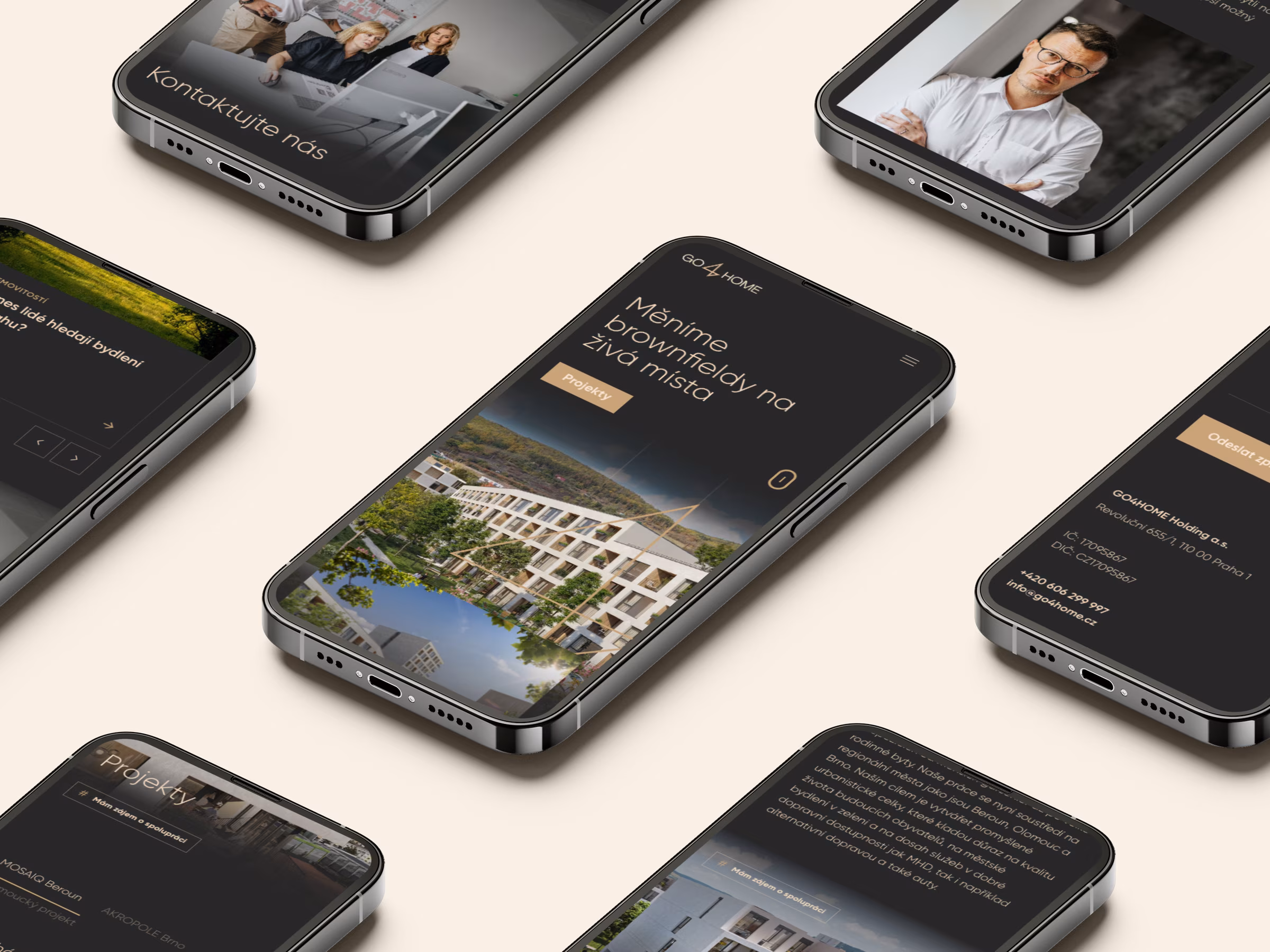 GO4HOME — mockup webu