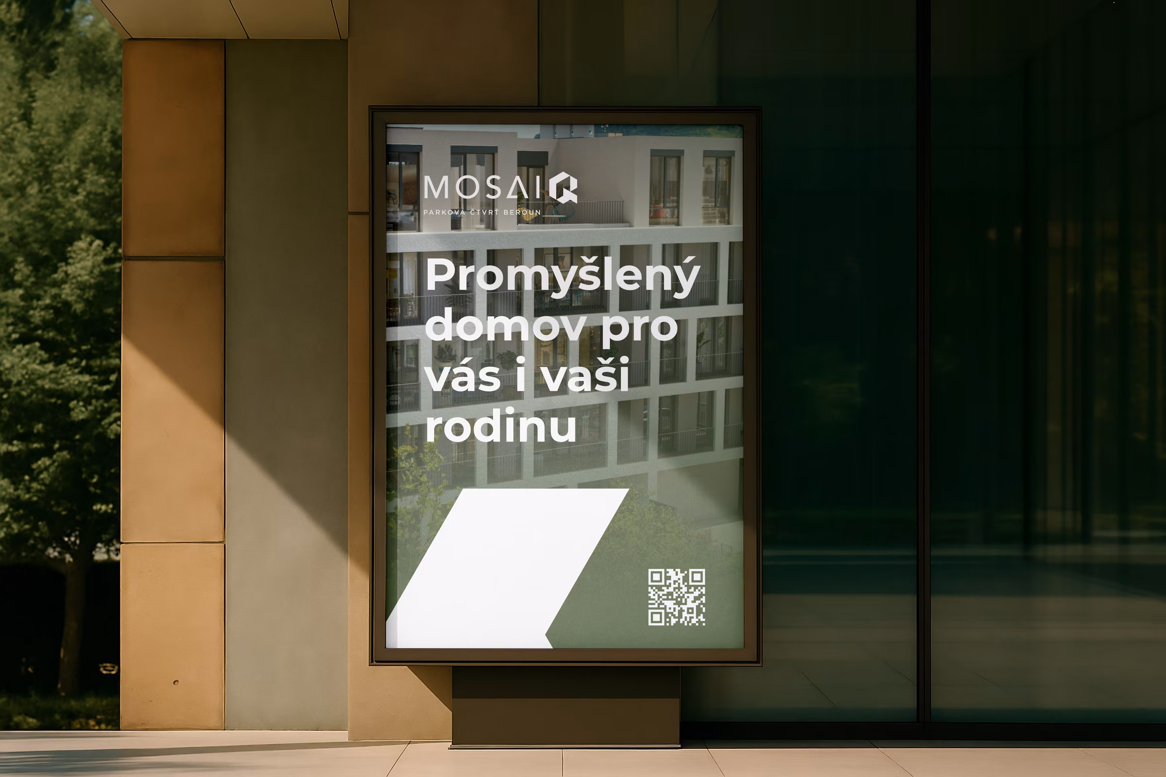 MOSAIQ — mockup aplikace identity
