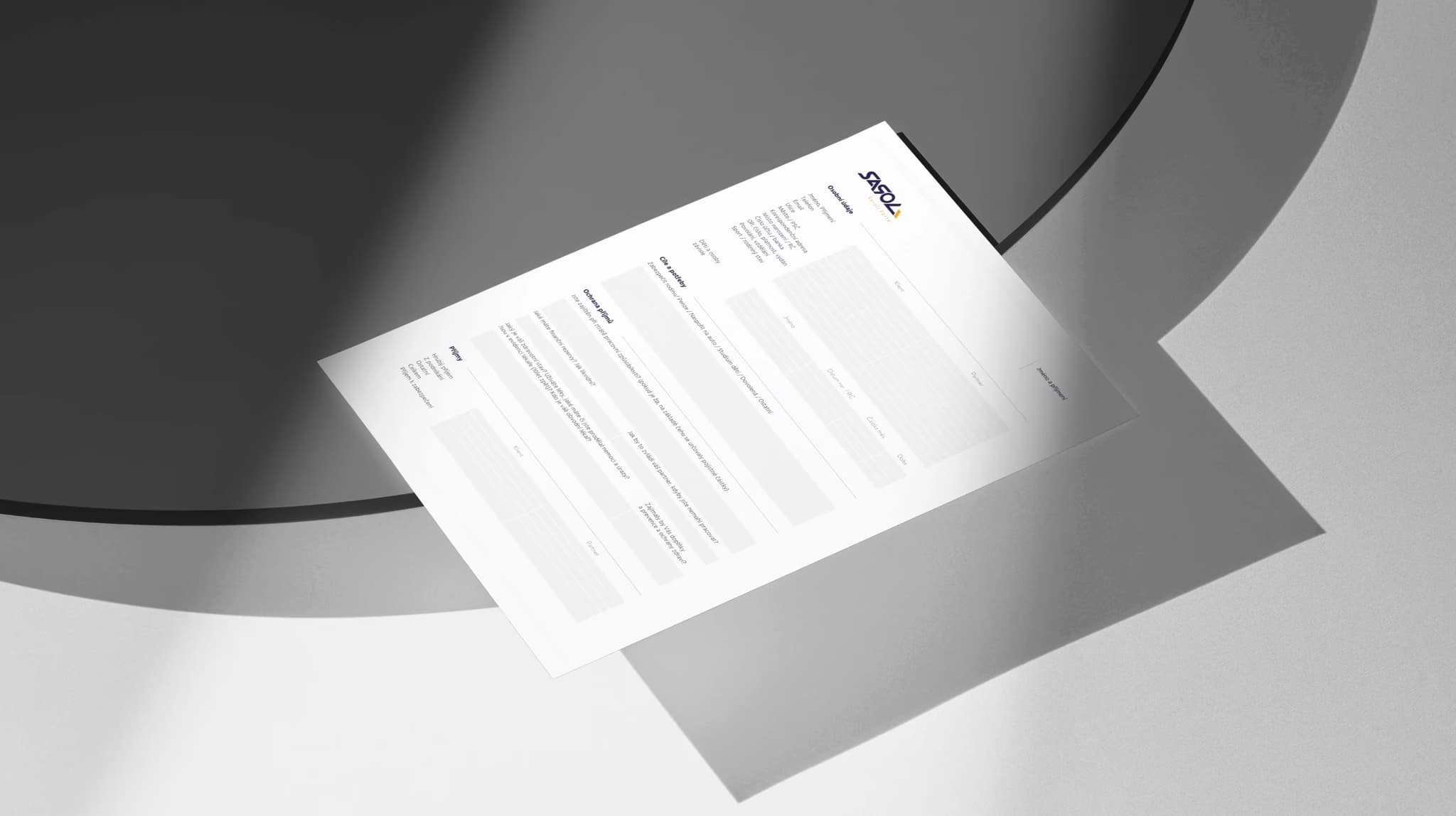 Saroli — brand mockup 3