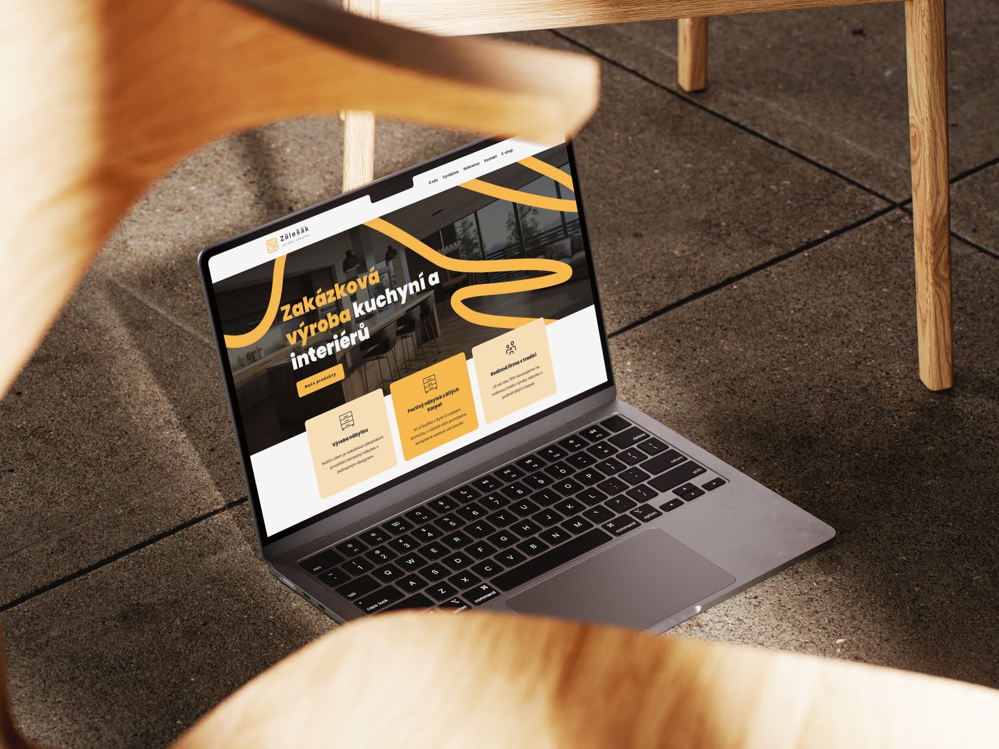Ukázka e-commerce / produktové prezentace